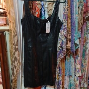 Bershka Black Mini Dress